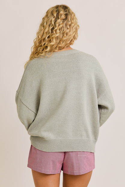 Biggest Fan Teddy USA Sweater