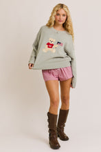 Load image into Gallery viewer, Biggest Fan Teddy USA Sweater