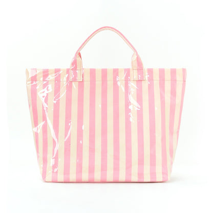 Poolside Stripe Carryall Pink & Yellow