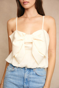Sweet Statement Bow Top