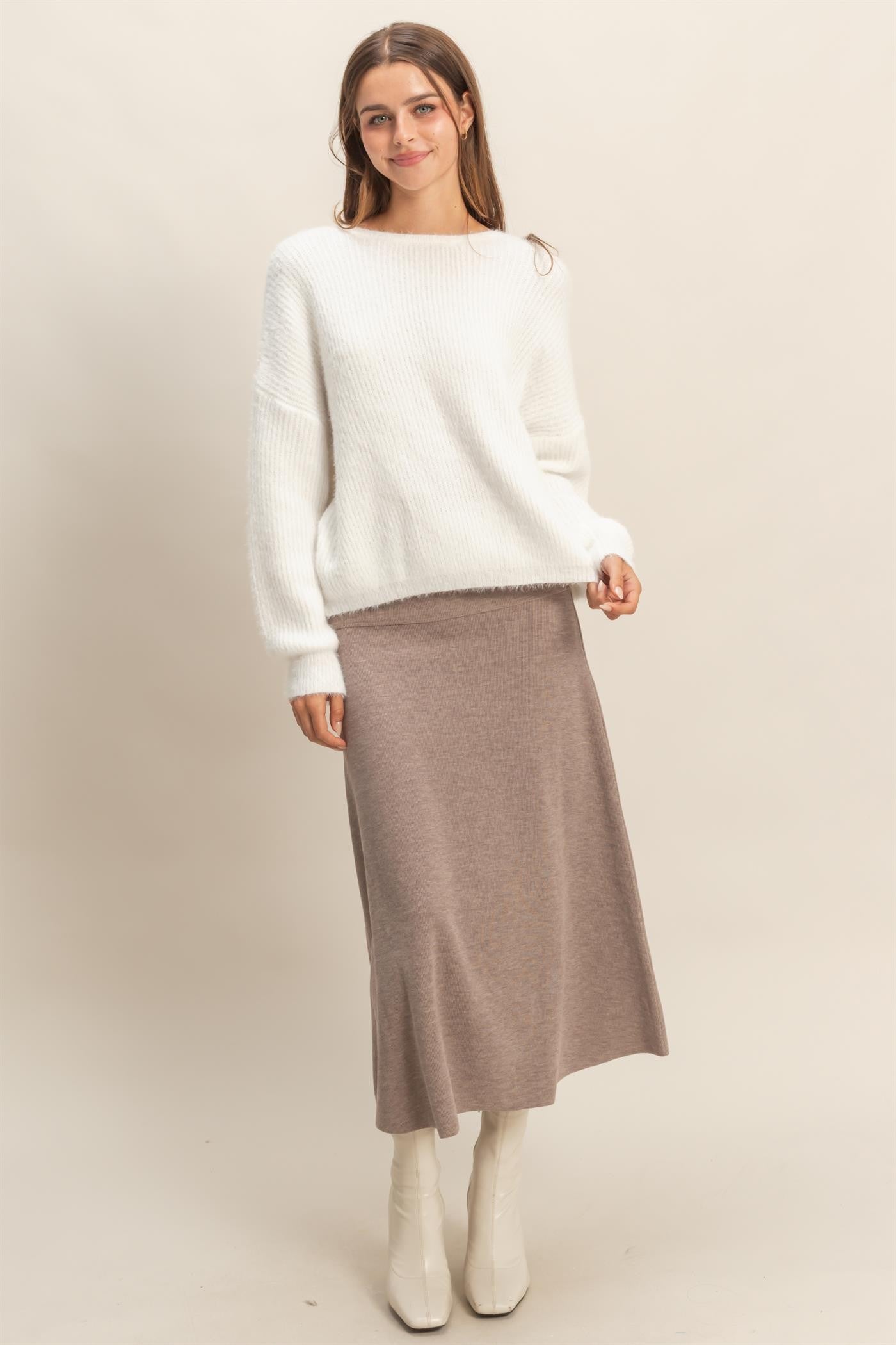 Sculpted Ease Knit Skirt