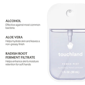Power Mist Hydrating Hand Sanitizer Beach Coco
