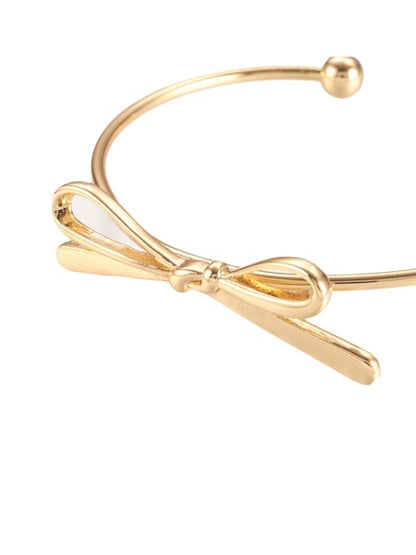 Tangled Bow Cuff Bracelet
