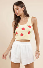 Load image into Gallery viewer, Berry Cake Embroidered Tank