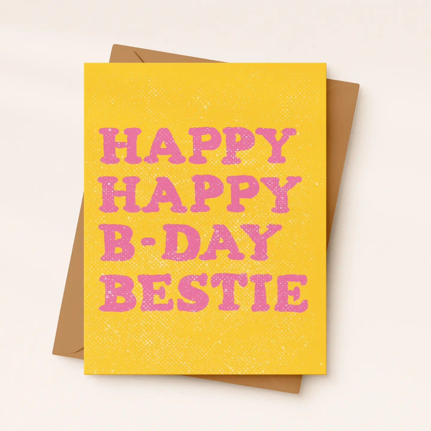 Happy Birthday Bestie Card
