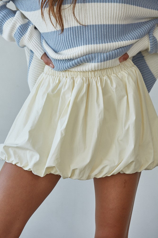 Bethie Bubble Mini Skort