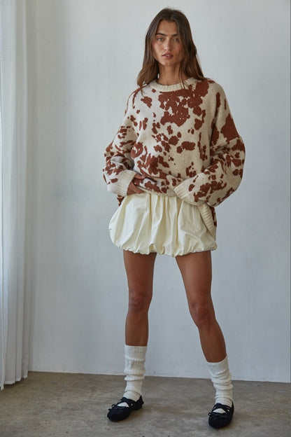 Bethie Bubble Mini Skort