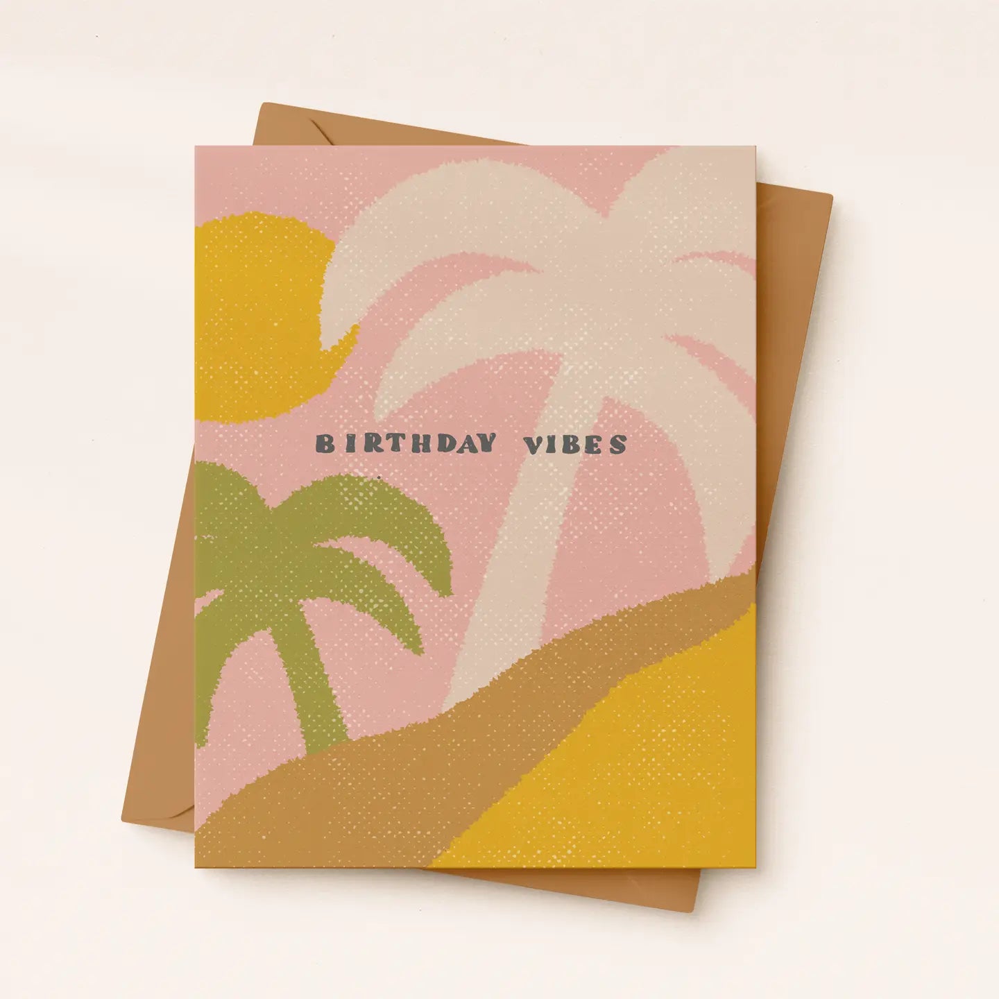 Palm Tree Birthday Card