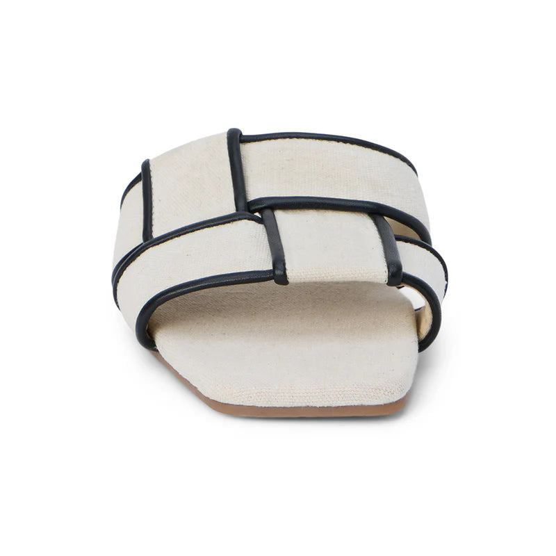 Biscayne Slide Sandal Natural