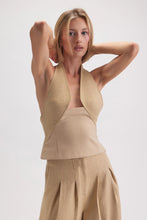 Load image into Gallery viewer, Golden Hour Halter Top