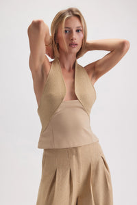 Golden Hour Halter Top