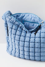 Load image into Gallery viewer, Quilted Carryall Dusty Blue