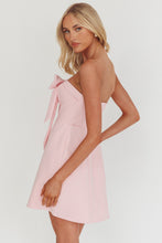 Load image into Gallery viewer, First Crush Bow Mini Dress