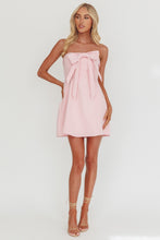 Load image into Gallery viewer, First Crush Bow Mini Dress