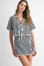 Load image into Gallery viewer, Checkmate Piped Gingham Set