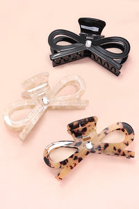 Headstrong Bow Clip Tort