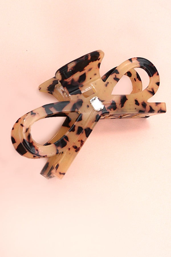 Headstrong Bow Clip Tort