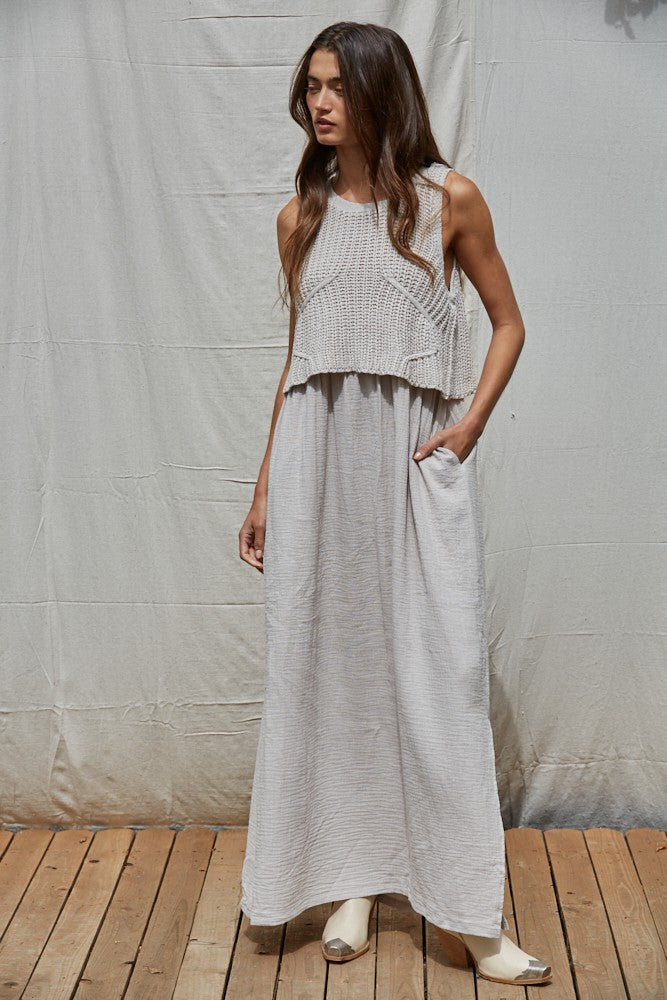 Braylee Cotton Sweater Dress