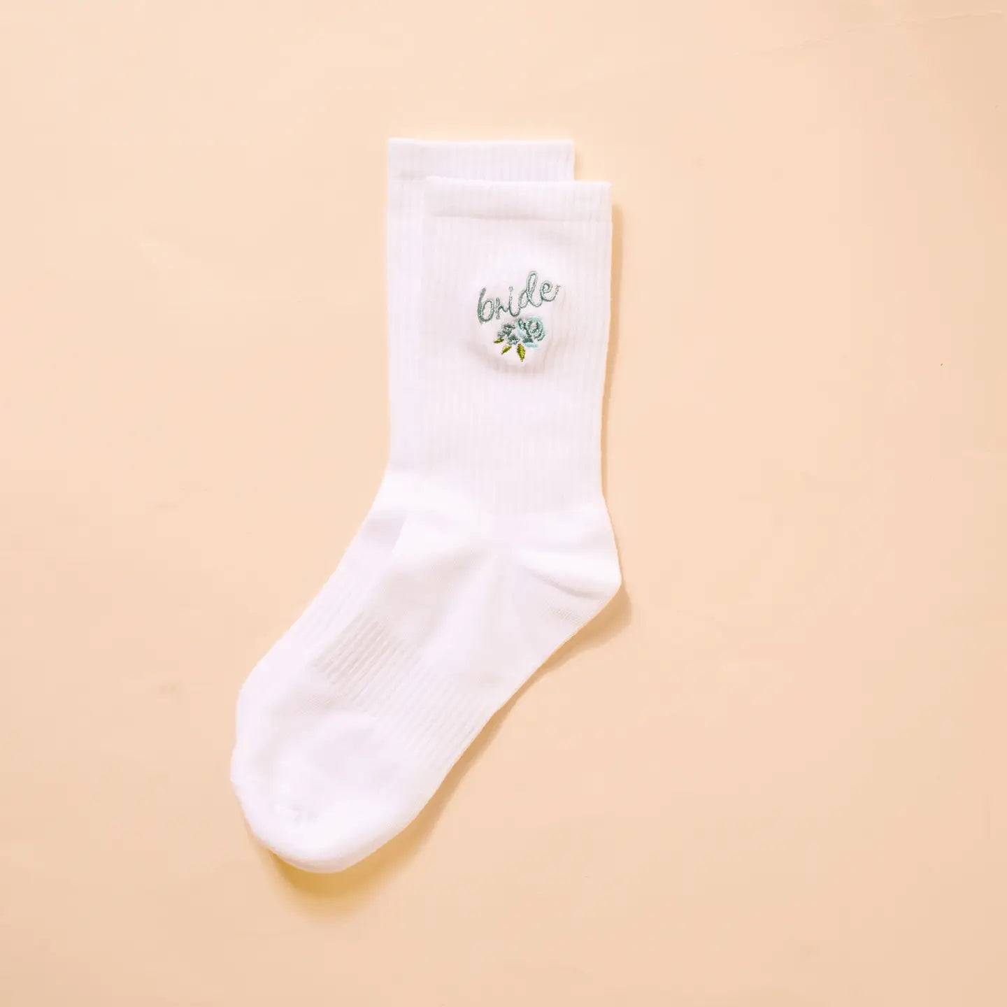 Something Blue Bridal Socks