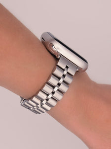 Big Shot Apple Watch Band Silver
