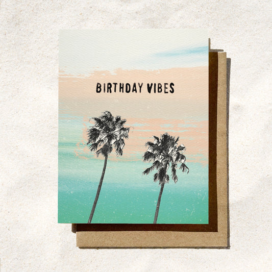 Birthday Vibes Card