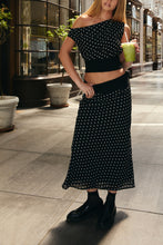 Load image into Gallery viewer, Midnight Charm Polka Dot Set