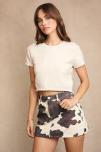Load image into Gallery viewer, City Lights Cropped Sweater Cream