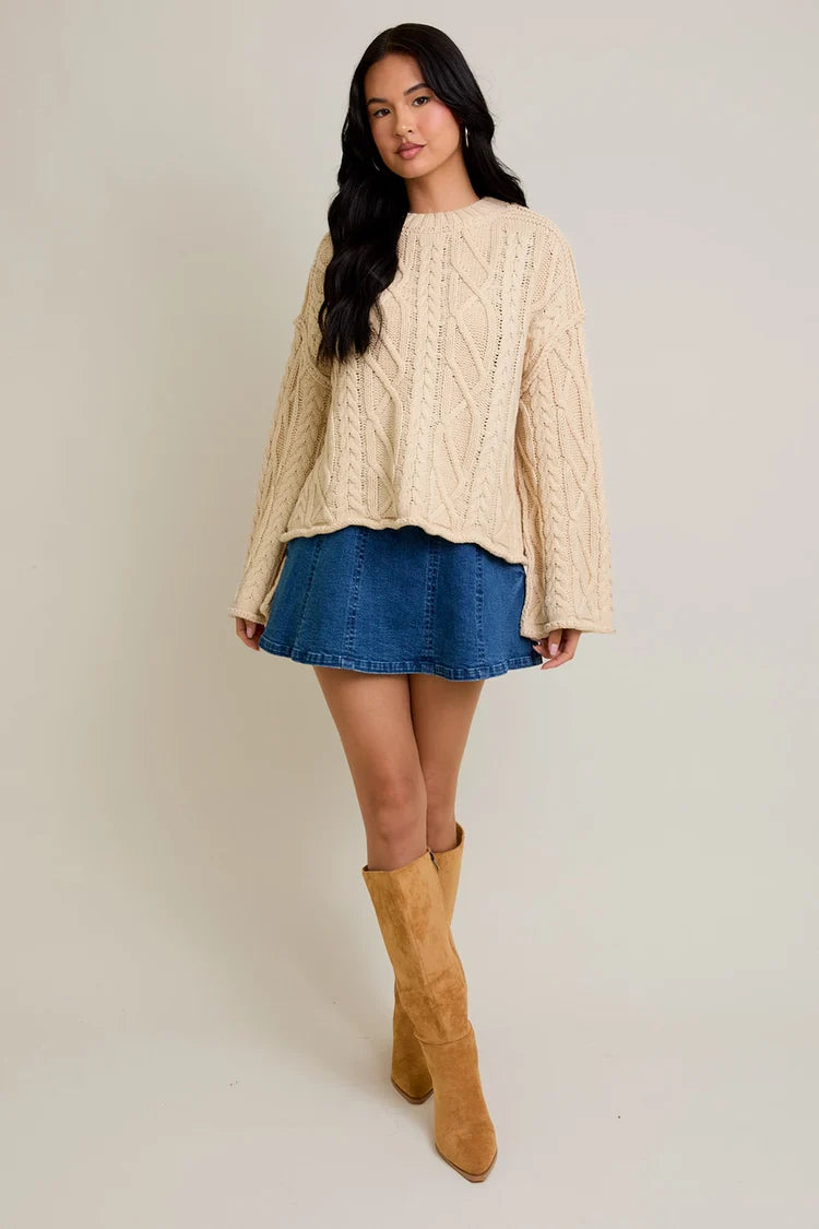 Meadowline Cozy Knit Sweater
