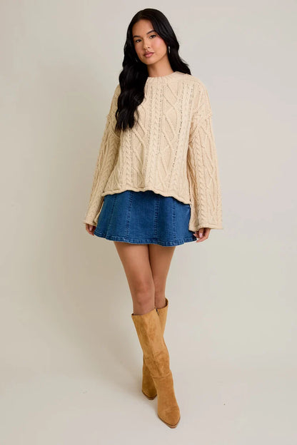 Meadowline Cozy Knit Sweater