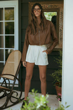 Load image into Gallery viewer, Clean Slate Pleated Shorts