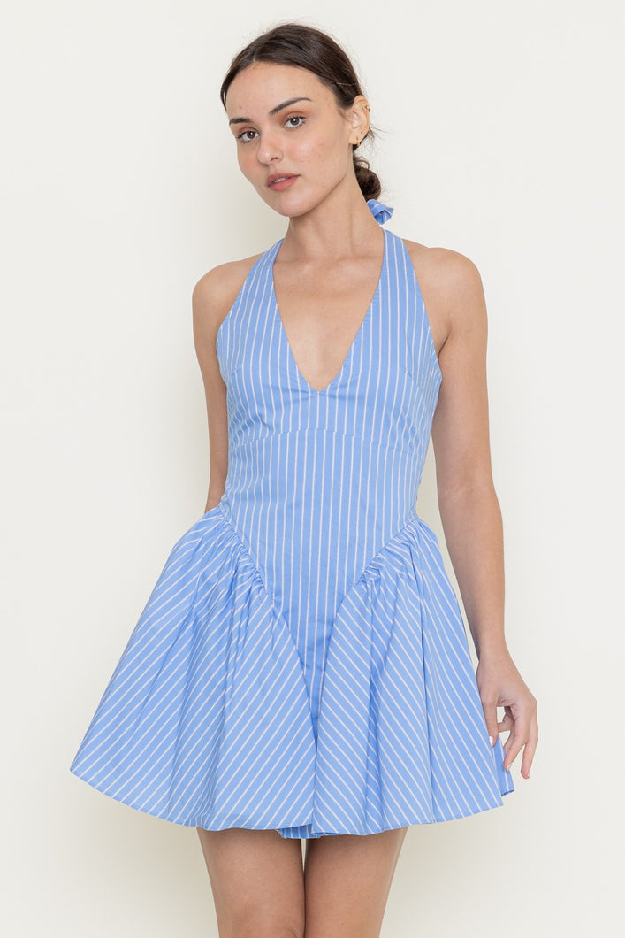 Callie Striped Mini Dress