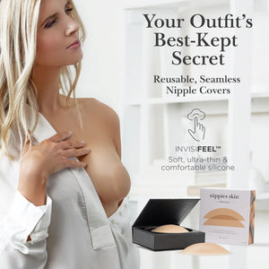 Nippies Skin Adhesive Nipple Covers Caramel