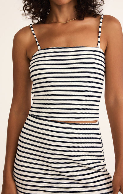 Caffari Stripe Tube Top