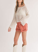 Load image into Gallery viewer, Carlita Open Knit Sweater