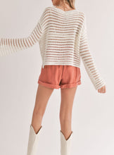 Load image into Gallery viewer, Carlita Open Knit Sweater