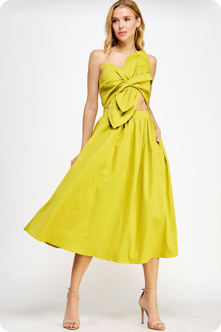 Cha Cha Flower Midi Dress