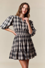 Load image into Gallery viewer, Autumn Grove Plaid Dress
