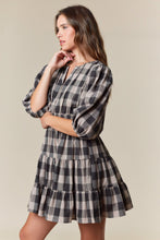 Load image into Gallery viewer, Autumn Grove Plaid Dress