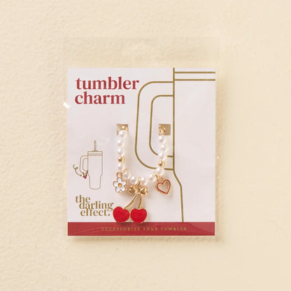 Cherry Tumbler Charm