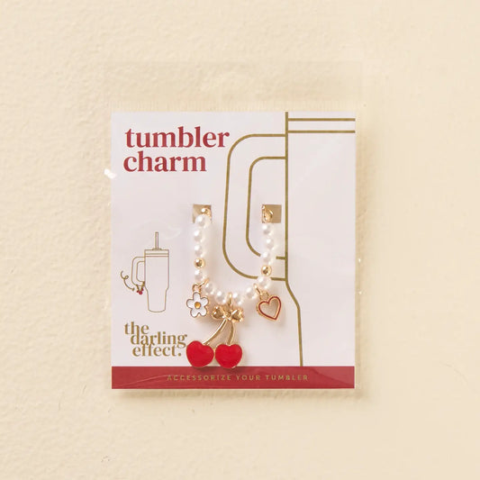 Cherry Tumbler Charm
