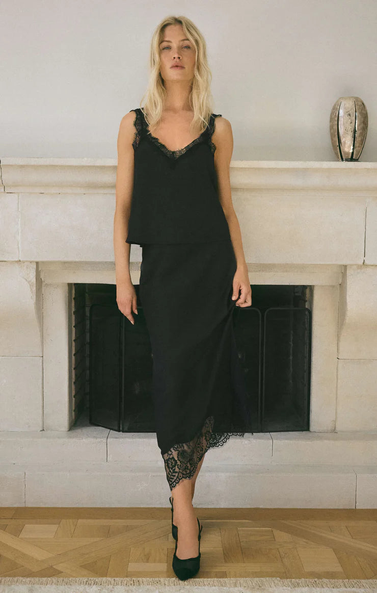 Cinder Lace Midi Skirt