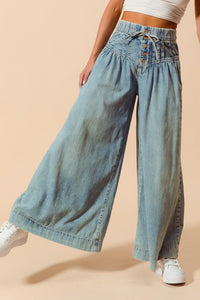 Courtney Wide Leg Jeans