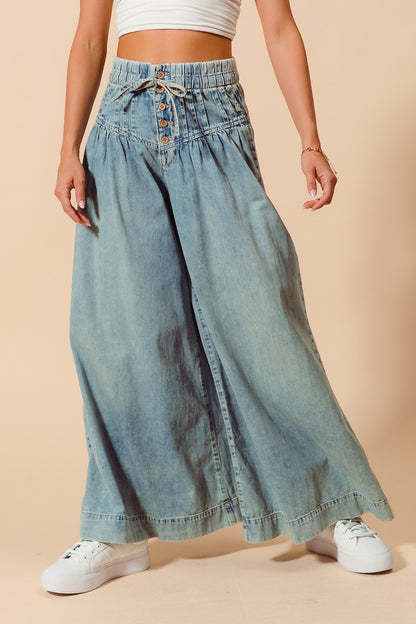 Courtney Wide Leg Jeans
