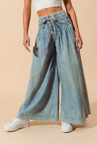 Courtney Wide Leg Jeans