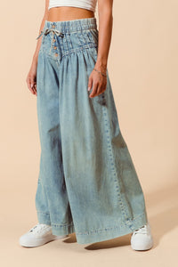 Courtney Wide Leg Jeans