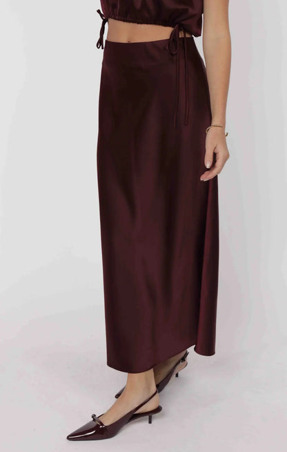 Deep Trance Bias Midi Skirt