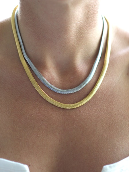 Dapper Necklace Silver