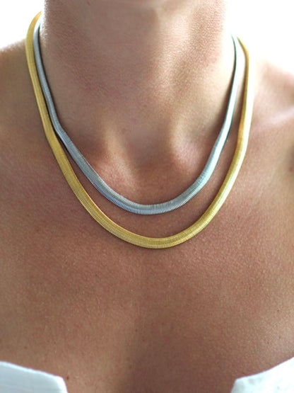 Dapper Necklace Silver