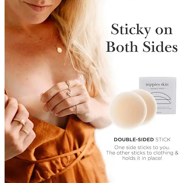Nippies Double Sided Adhesive Nipple Covers Cream