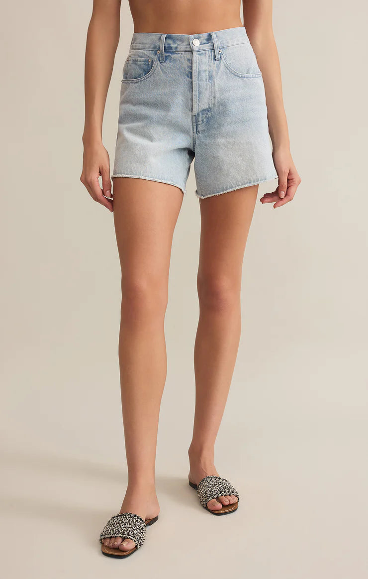 Everyday Hi Rise Denim Short Indigo